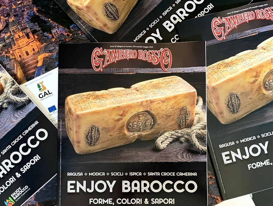 Gastronomía: Enteramente dedicado a la excelencia enogastronómica, el suplemento «Enjoy Barocco» de Gambero Rosso de mayo. Ahora también en la edición digital