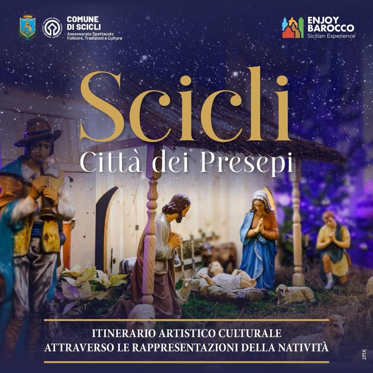 The streets of the Nativity Scenes of Scicli